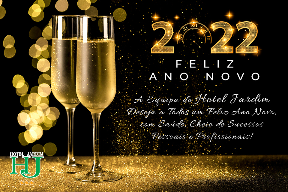 Feliz ano 2022 hotel jardim
