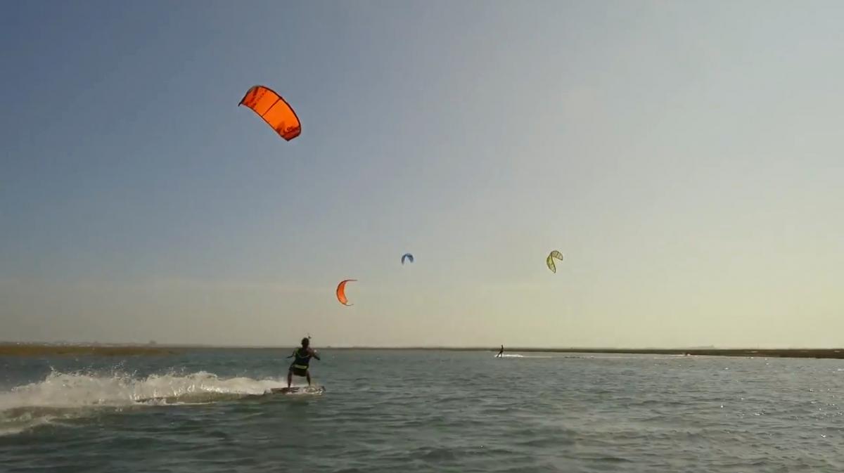 kitesurf na ria de aveiro